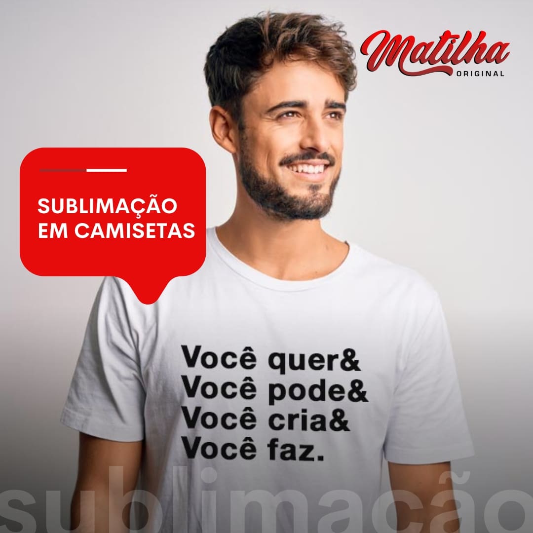 Sublimação em Camiseta